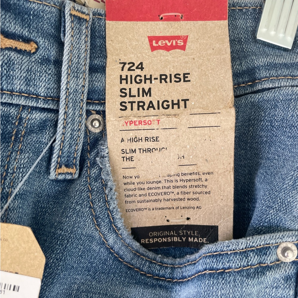 Levi’s 724 High Rise Slim Straight